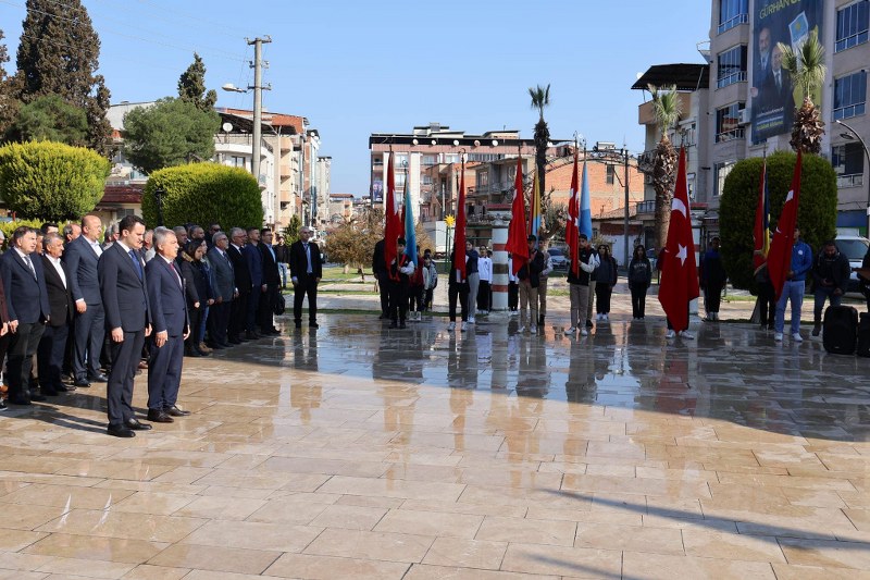 18 Mart Şehitleri Anma Günü ve Çanakkale Zaferi'nin 109. Yıldönümünde Şehitlerimizi Rahmet, Minnet ve Saygıyla Andık.